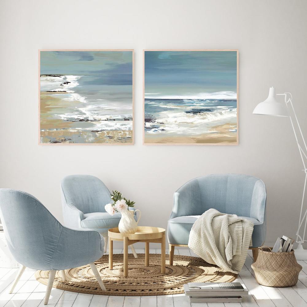 East Coast, Style A & B, Set Of 2-by-Lera-wall-art-print-canvas-poster-framed-Gioia