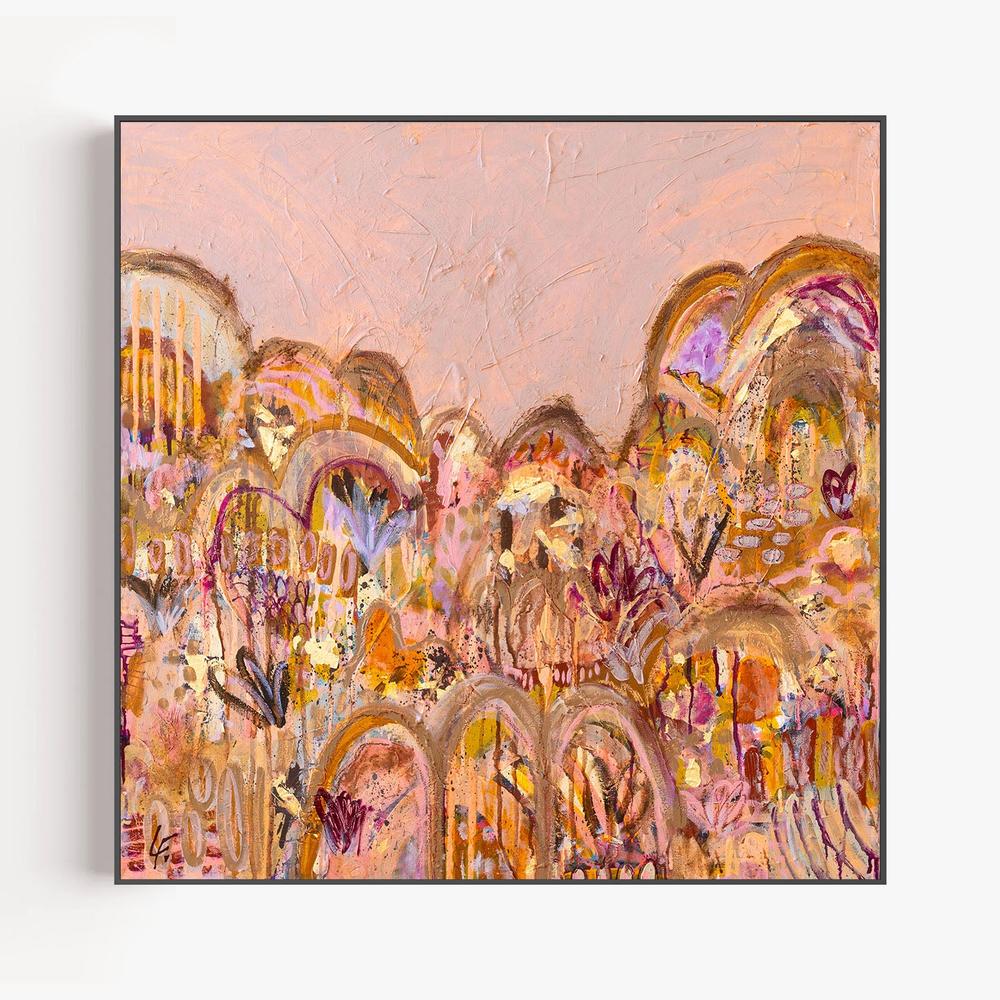 Echos of the outback-by-Lindy Farley-wall-art-print-canvas-poster-framed-Gioia