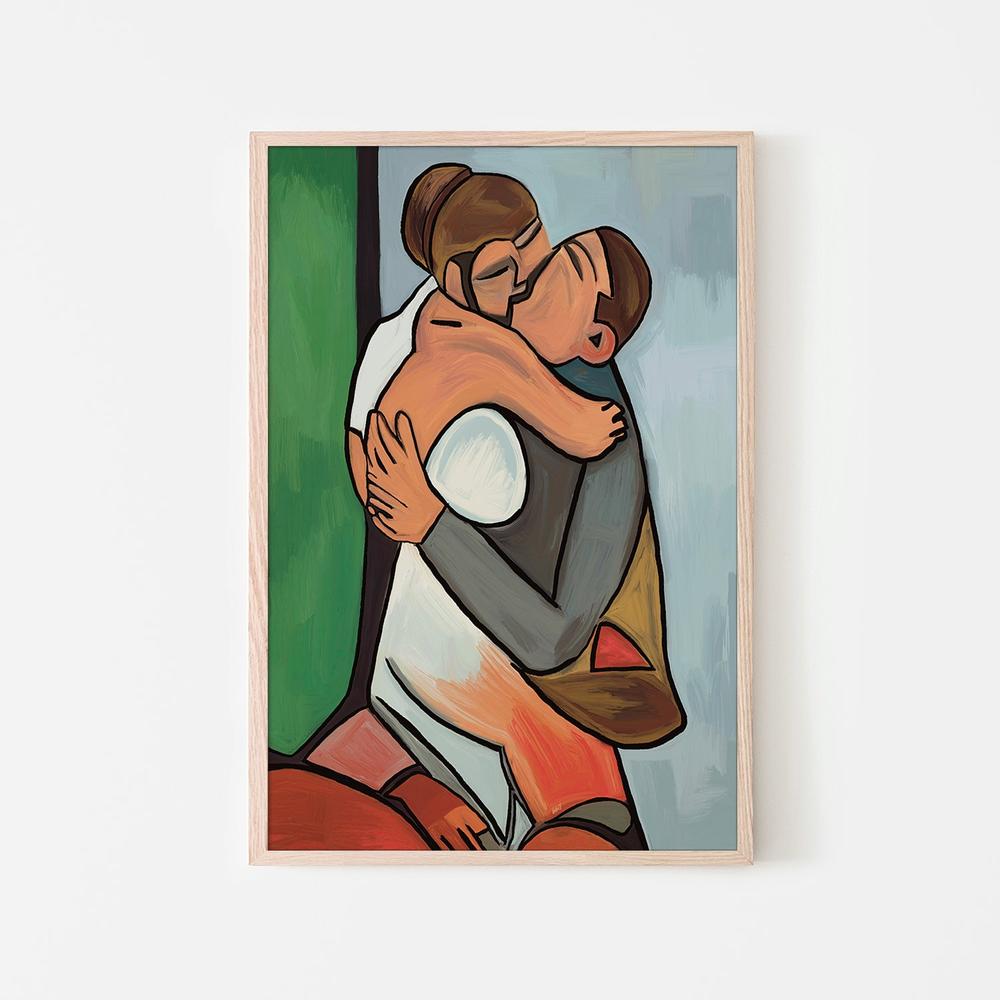 EL BESO-by-Giovanna Gil Alves-wall-art-print-canvas-poster-framed-Gioia