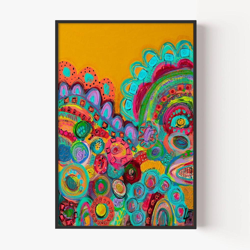 Electric Dreams-by-Lindy Farley-wall-art-print-canvas-poster-framed-Gioia