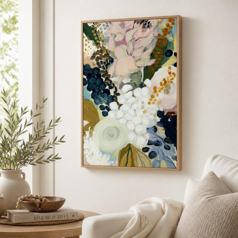 Elegant Botanical Bouquet-by-Stephanie Jeuffroy-wall-art-print-canvas-poster-framed-Gioia