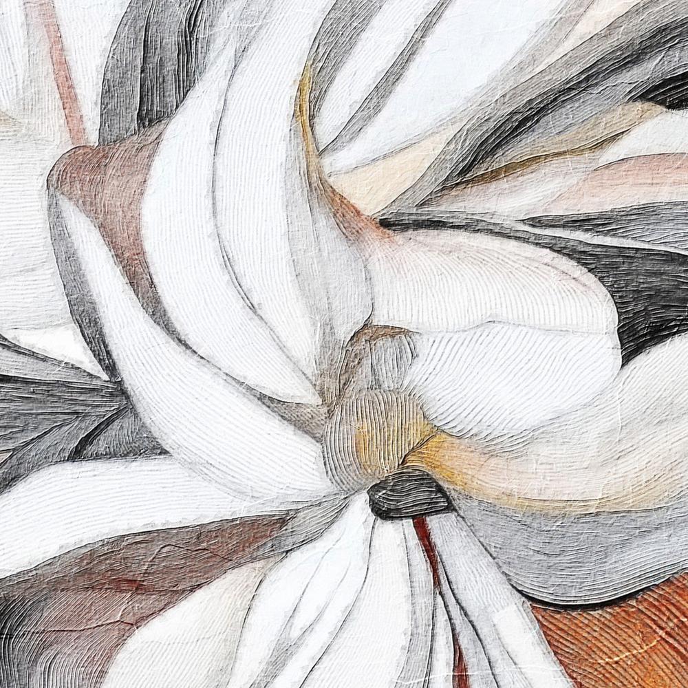 Elegant Flowing Flower-by-Alma-wall-art-print-canvas-poster-framed-Gioia