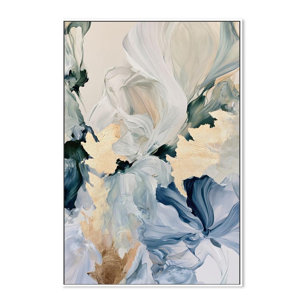 Elegant Gilded Floral Abstract-by-Stephanie Jeuffroy-wall-art-print-canvas-poster-framed-Gioia