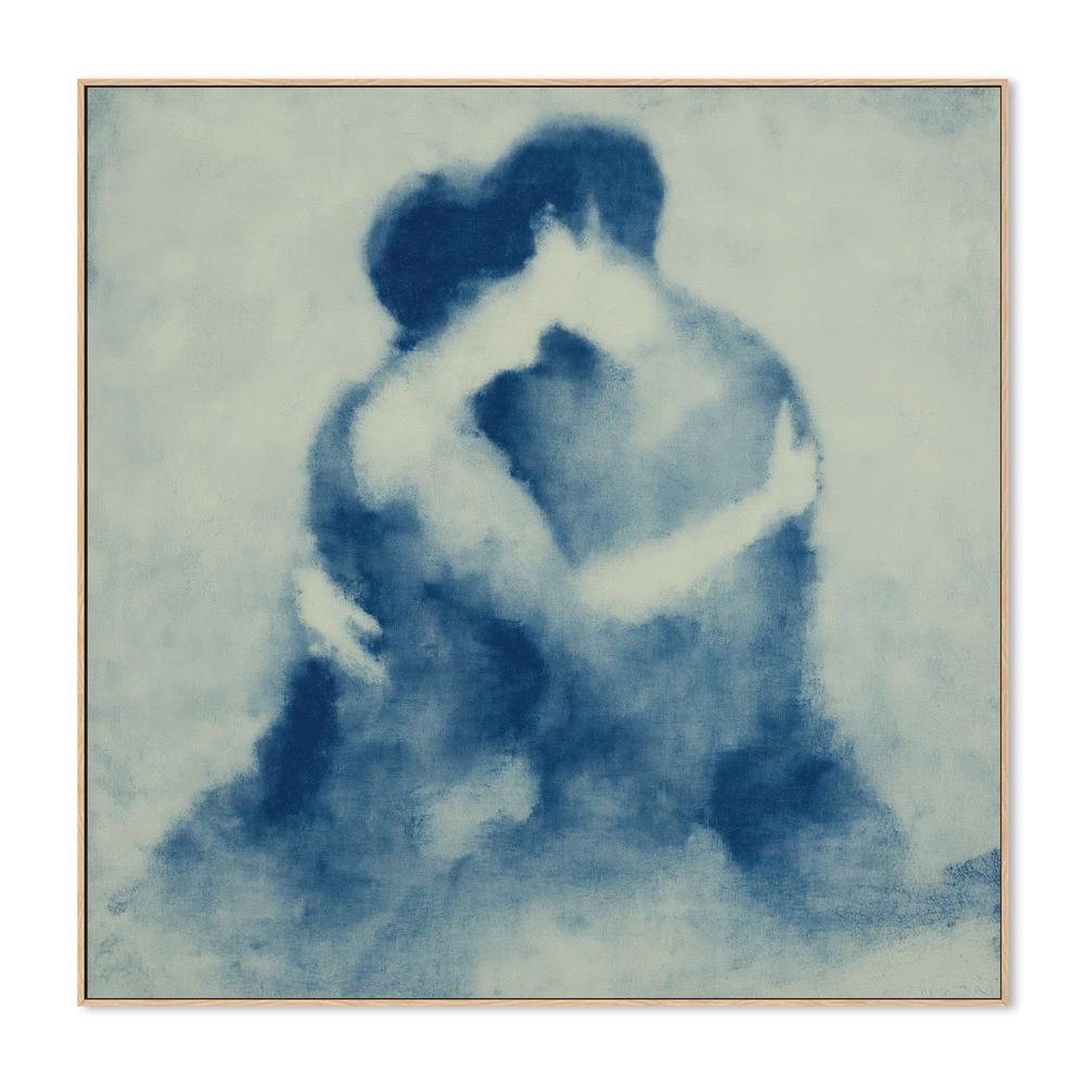 Embrace in Blue-by-Chromatic Storm Studio-wall-art-print-canvas-poster-framed-Gioia
