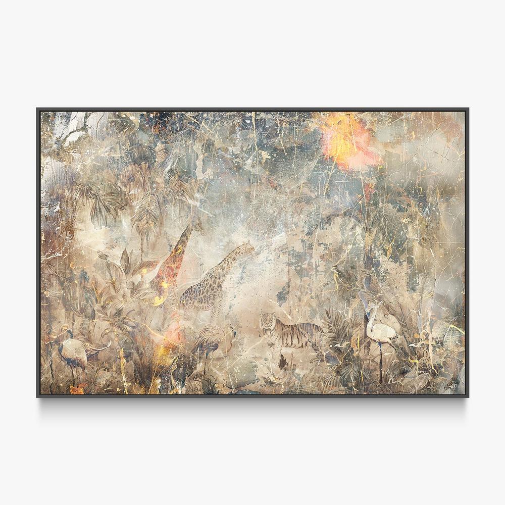 Ethereal Jungle Safari-by-Rafal Kulik-wall-art-print-canvas-poster-framed-Gioia