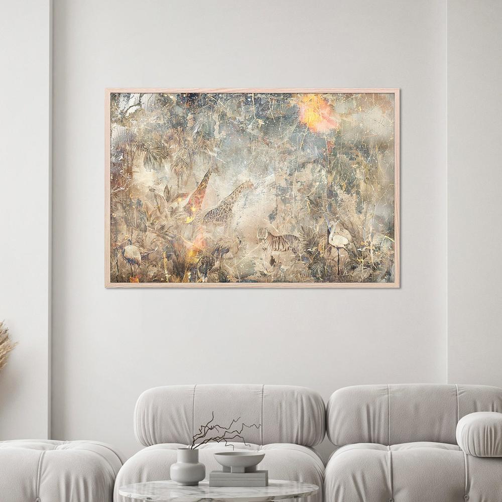 Ethereal Jungle Safari-by-Rafal Kulik-wall-art-print-canvas-poster-framed-Gioia