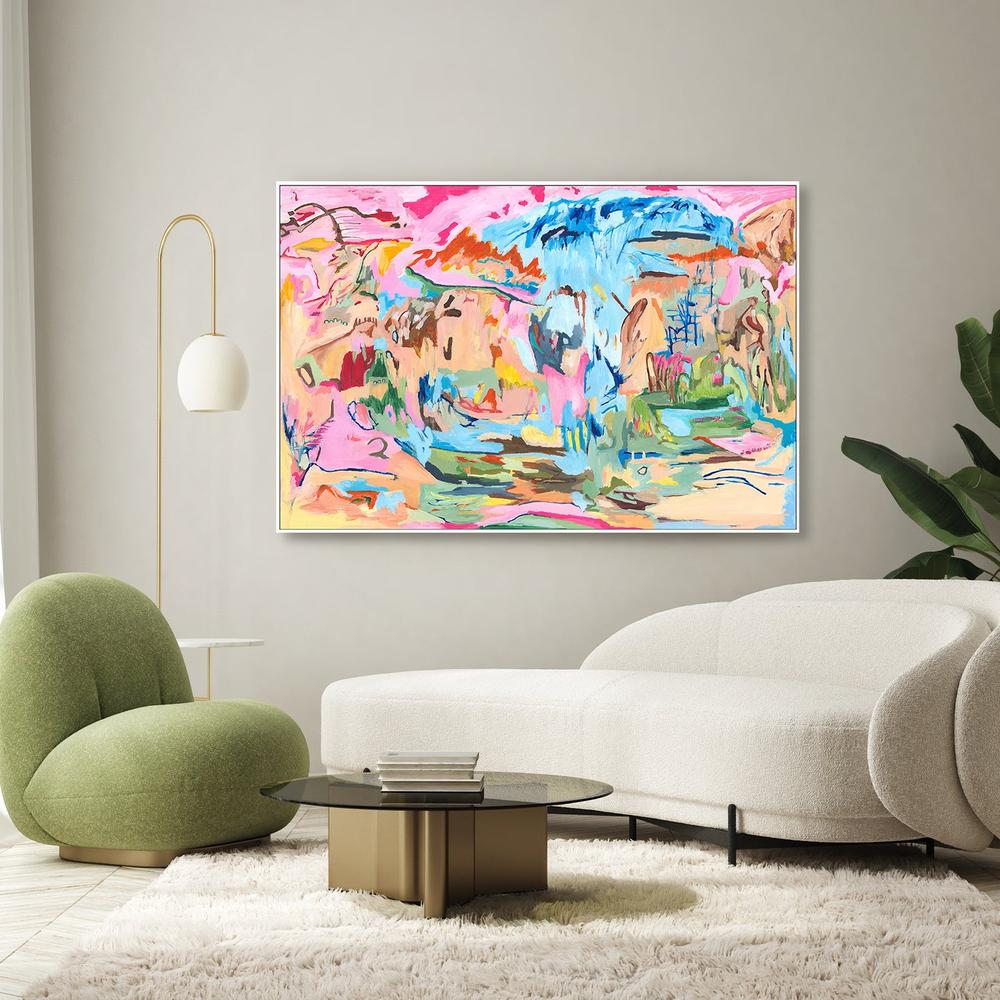 Euphoric Maze-by-Alpana Rai-wall-art-print-canvas-poster-framed-Gioia