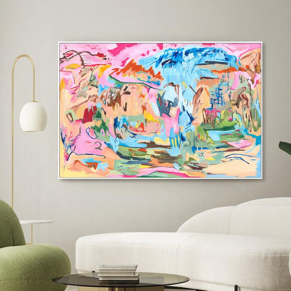 Euphoric Maze-by-Alpana Rai-wall-art-print-canvas-poster-framed-Gioia