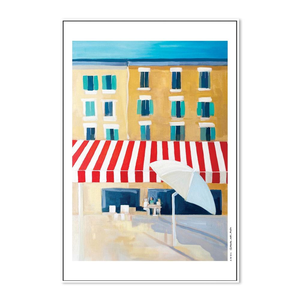 European Cafe Scene-by-Alex Nereuta-wall-art-print-canvas-poster-framed-Gioia