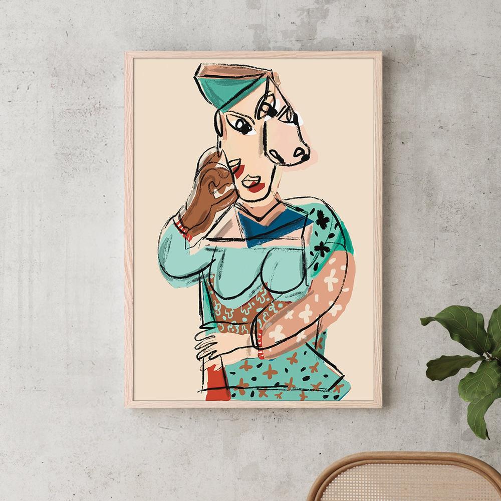 EY VOS-by-Giovanna Gil Alves-wall-art-print-canvas-poster-framed-Gioia