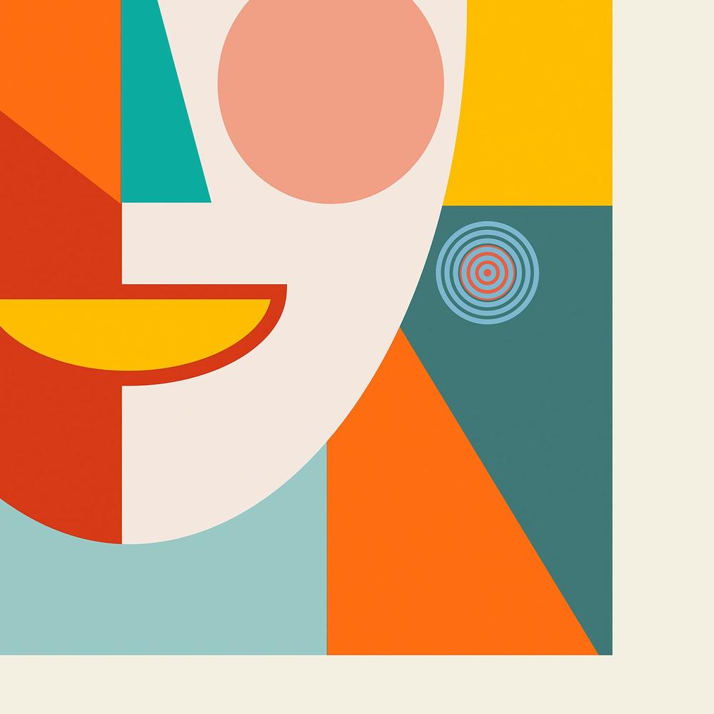 Faces Stripes Minimal Kopie-by-Ana Rut Bre-wall-art-print-canvas-poster-framed-Gioia