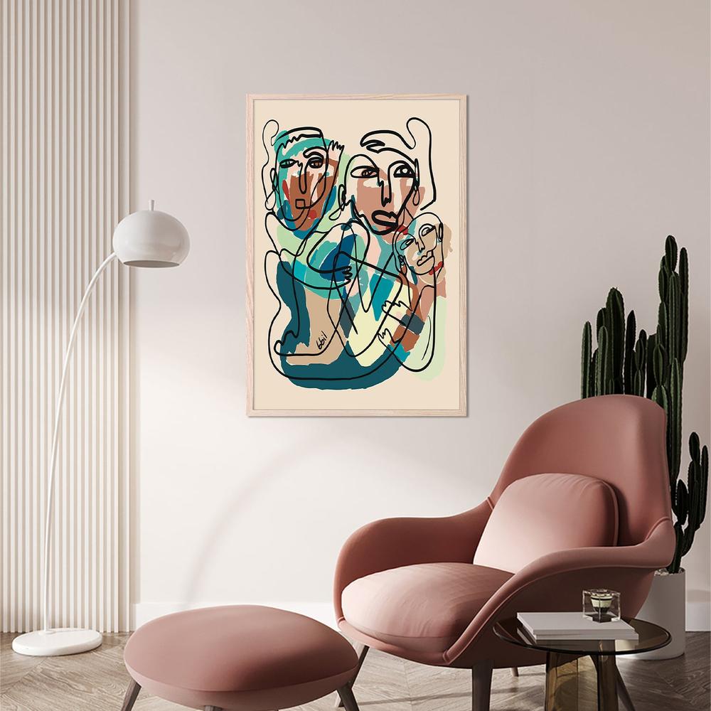 FAMILIA-by-Giovanna Gil Alves-wall-art-print-canvas-poster-framed-Gioia