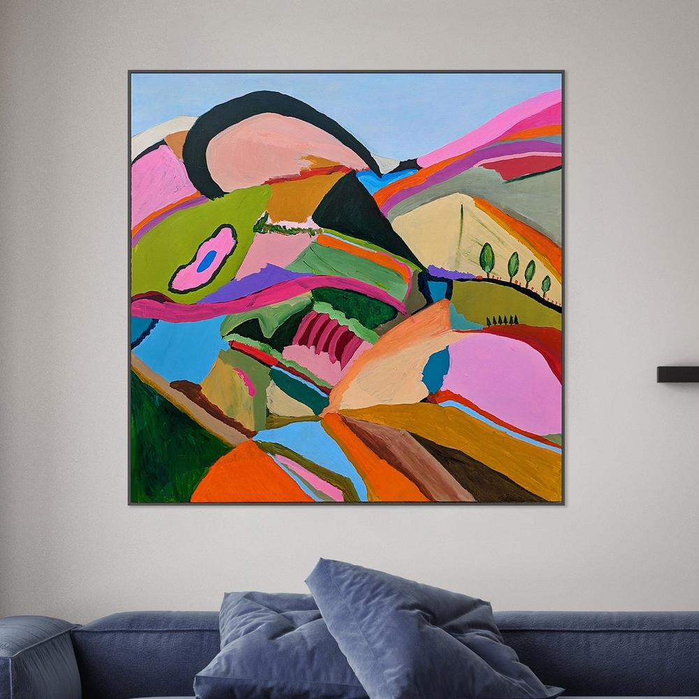 Feels Like Home 2023-by-Alpana Rai-wall-art-print-canvas-poster-framed-Gioia