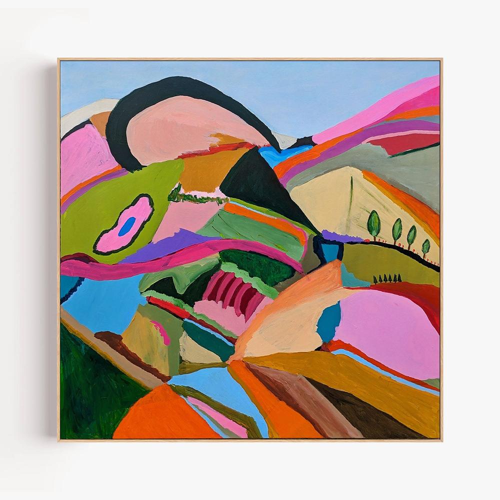 Feels Like Home 2023-by-Alpana Rai-wall-art-print-canvas-poster-framed-Gioia