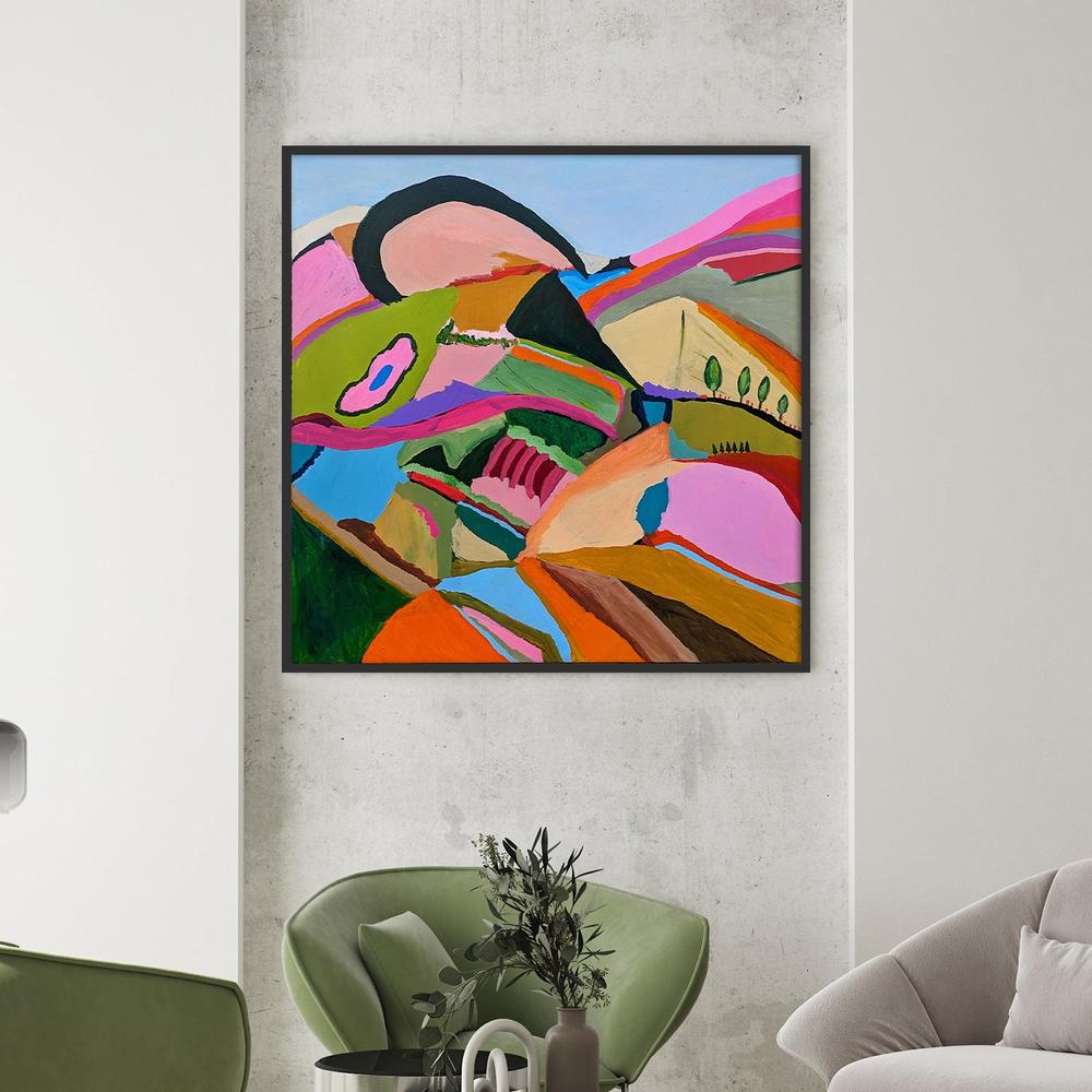 Feels Like Home 2023-by-Alpana Rai-wall-art-print-canvas-poster-framed-Gioia