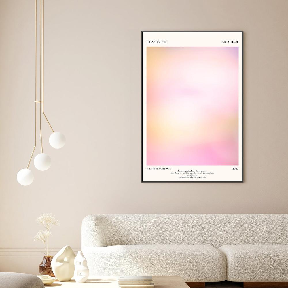 Feminine Divine Message-by-Rikke Londager Boisen-wall-art-print-canvas-poster-framed-Gioia