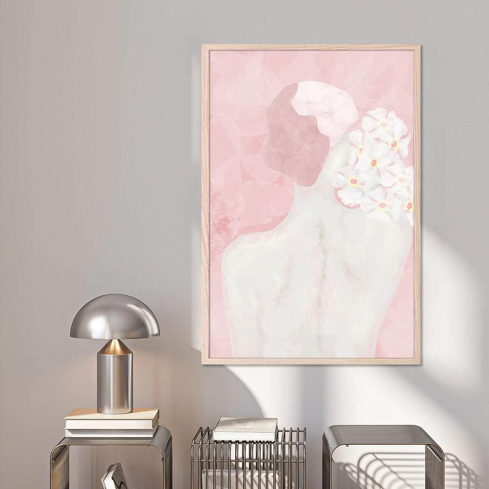 Feminine Floral Back-by-Sannel Larson-wall-art-print-canvas-poster-framed-Gioia
