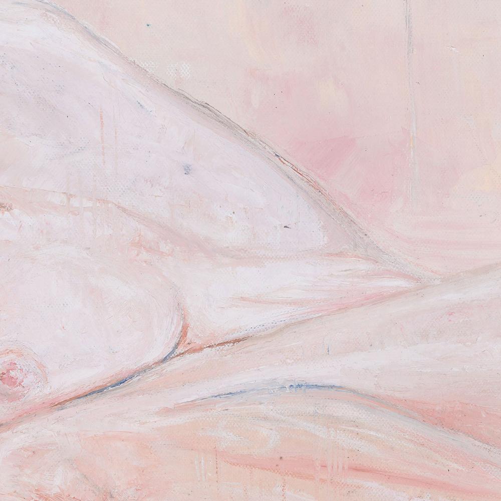 First Nude – Goddess, Forever Enchanted, Dusty Pink-by-Kenneth WH Lee-wall-art-print-canvas-poster-framed-Gioia