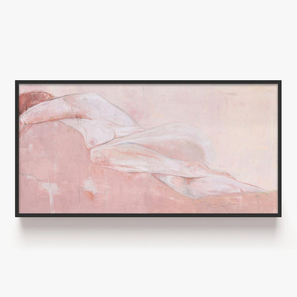 First Nude – Goddess, Forever Enchanted, Dusty Pink-by-Kenneth WH Lee-wall-art-print-canvas-poster-framed-Gioia