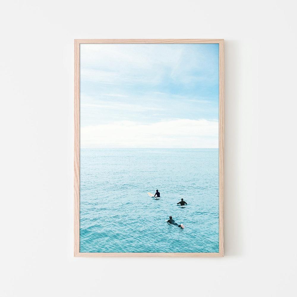 Flat Ocean-by-Gal Pittel-wall-art-print-canvas-poster-framed-Gioia