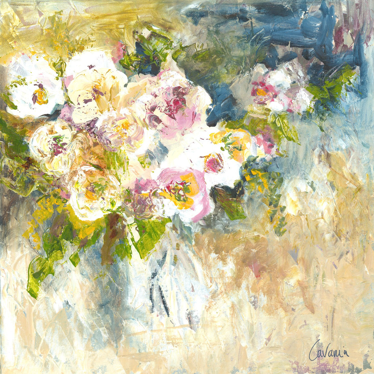Fleur De Jardin I-by-Karen Cavania-wall-art-print-canvas-poster-framed-Gioia