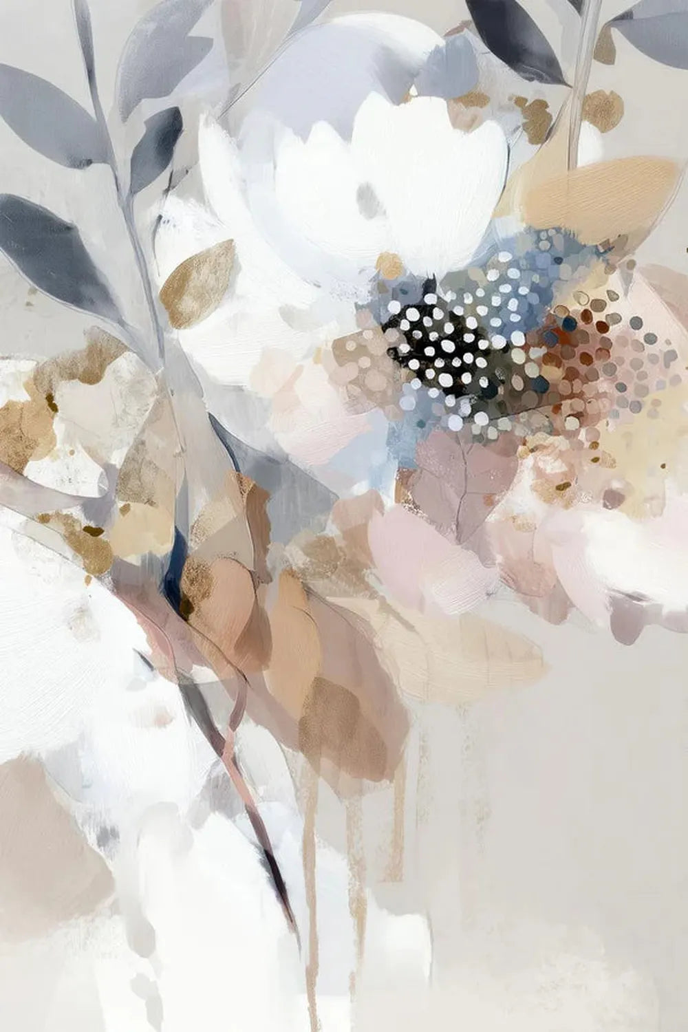 Floral Confetti , Trio, Set Of 3-by-Bella Eve-wall-art-print-canvas-poster-framed-Gioia