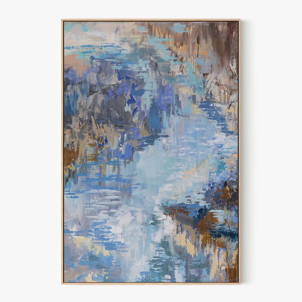 Flow, Style B-by-Jeanette Vertentes-wall-art-print-canvas-poster-framed-Gioia