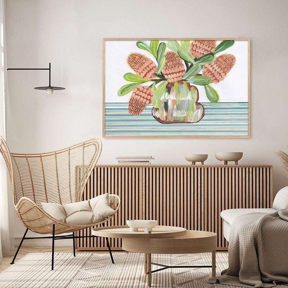 Flowervase, Style A-by-Lisa Schmidt-wall-art-print-canvas-poster-framed-Gioia