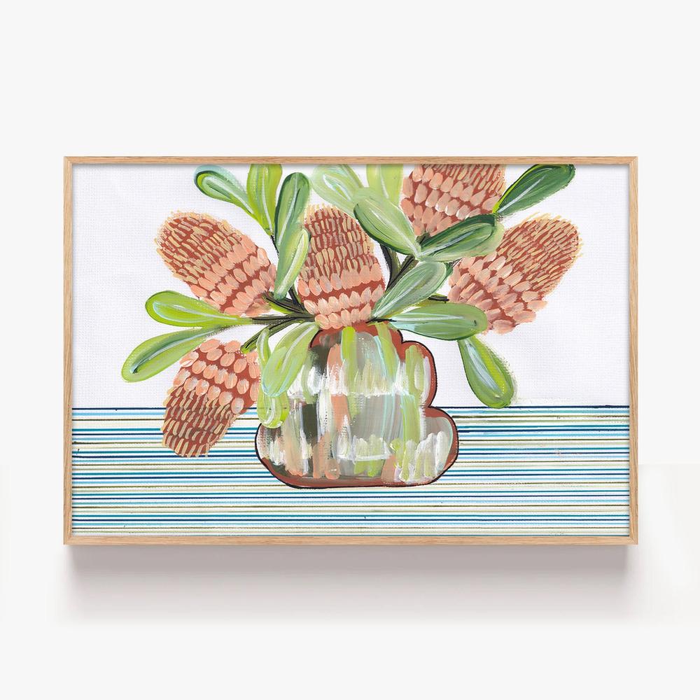 Flowervase, Style A-by-Lisa Schmidt-wall-art-print-canvas-poster-framed-Gioia