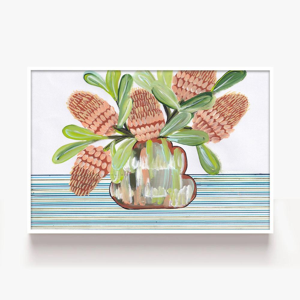 Flowervase, Style A-by-Lisa Schmidt-wall-art-print-canvas-poster-framed-Gioia
