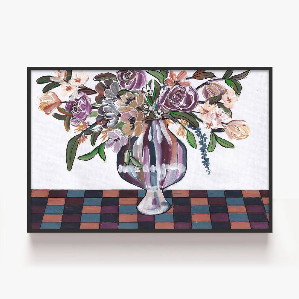 Flowervase, Style C-by-Lisa Schmidt-wall-art-print-canvas-poster-framed-Gioia