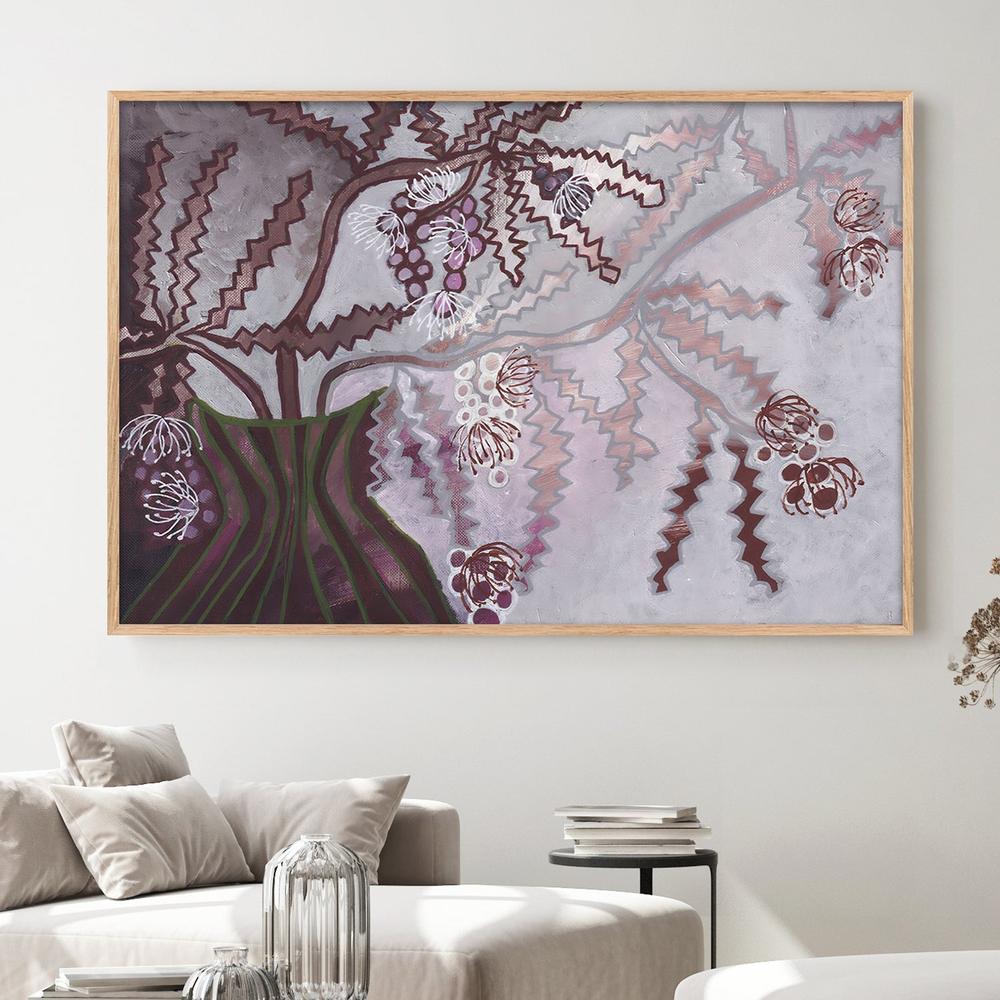 Flowervase, Style E-by-Lisa Schmidt-wall-art-print-canvas-poster-framed-Gioia