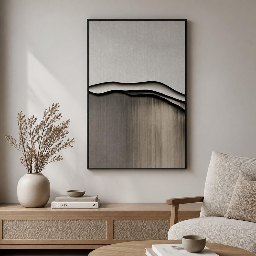 Flowing Abstract Layers-by-Alma-wall-art-print-canvas-poster-framed-Gioia