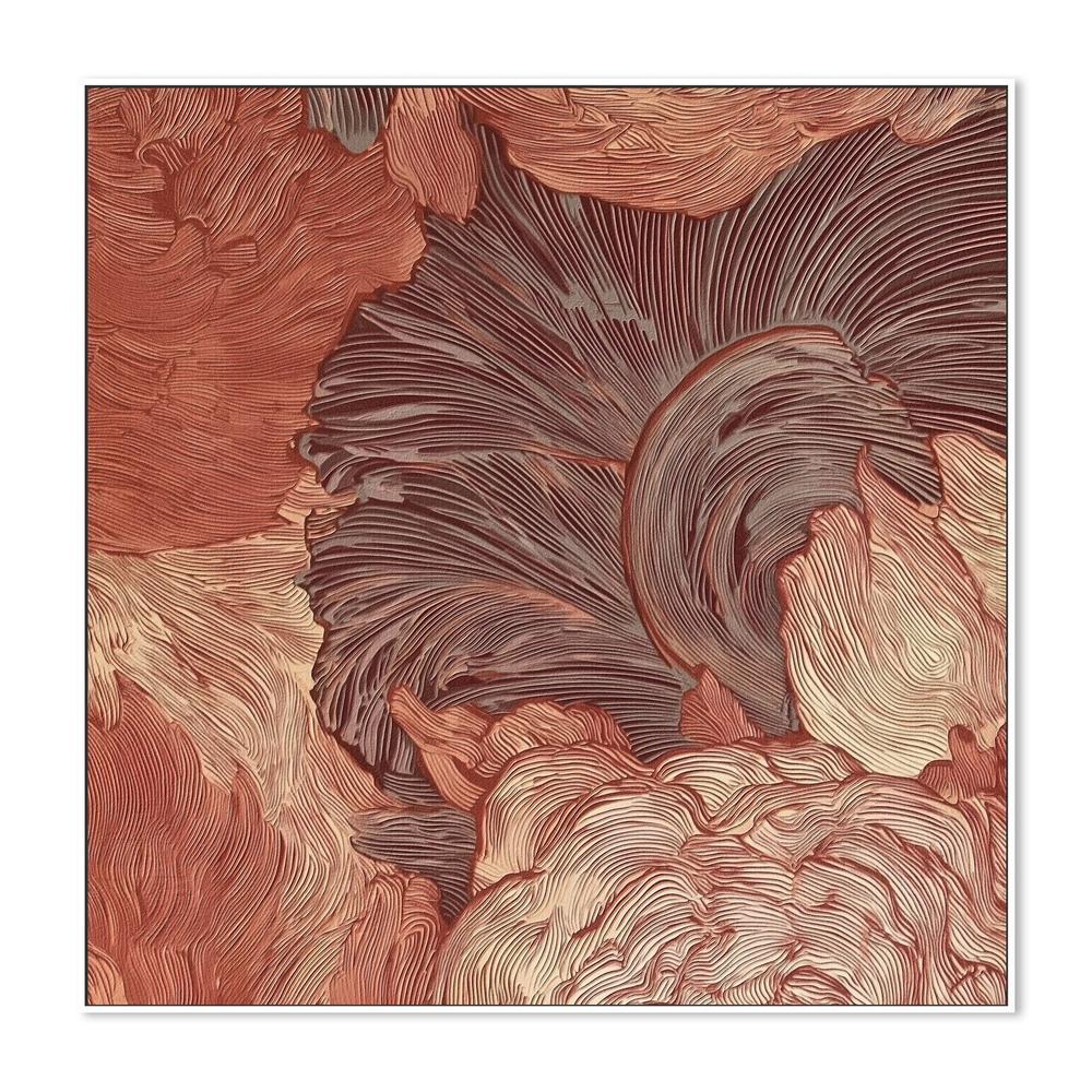 Flowing Earth Tones-by-Alma-wall-art-print-canvas-poster-framed-Gioia