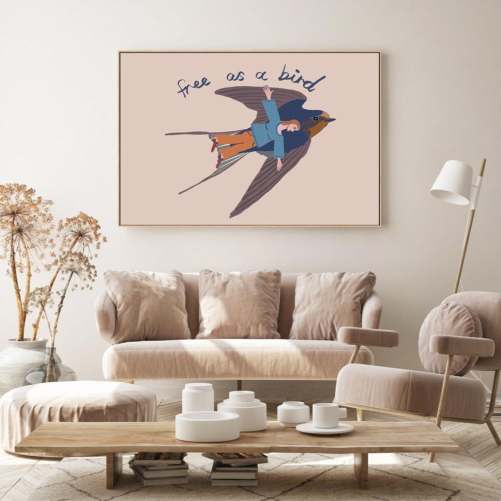 Free as a Bird-by-Sharyn Bursic-wall-art-print-canvas-poster-framed-Gioia
