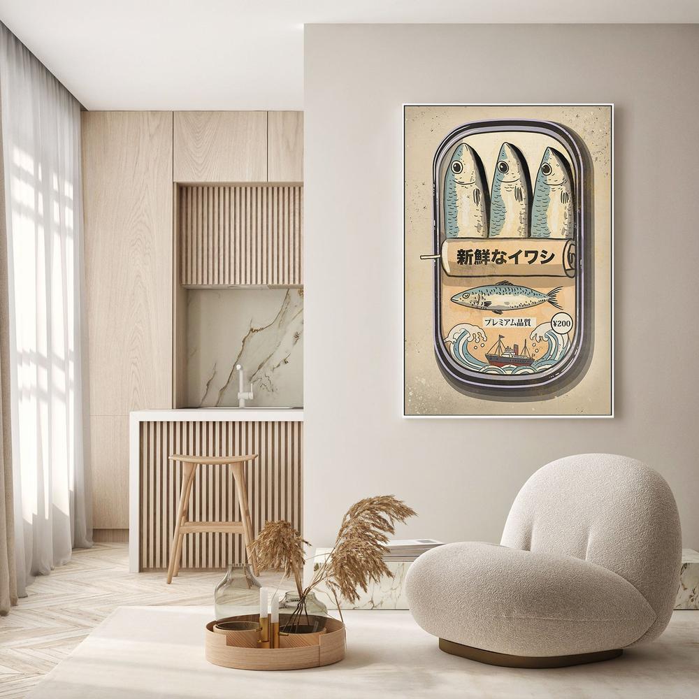 Fresh Sardine Can-by-Nicholas-wall-art-print-canvas-poster-framed-Gioia