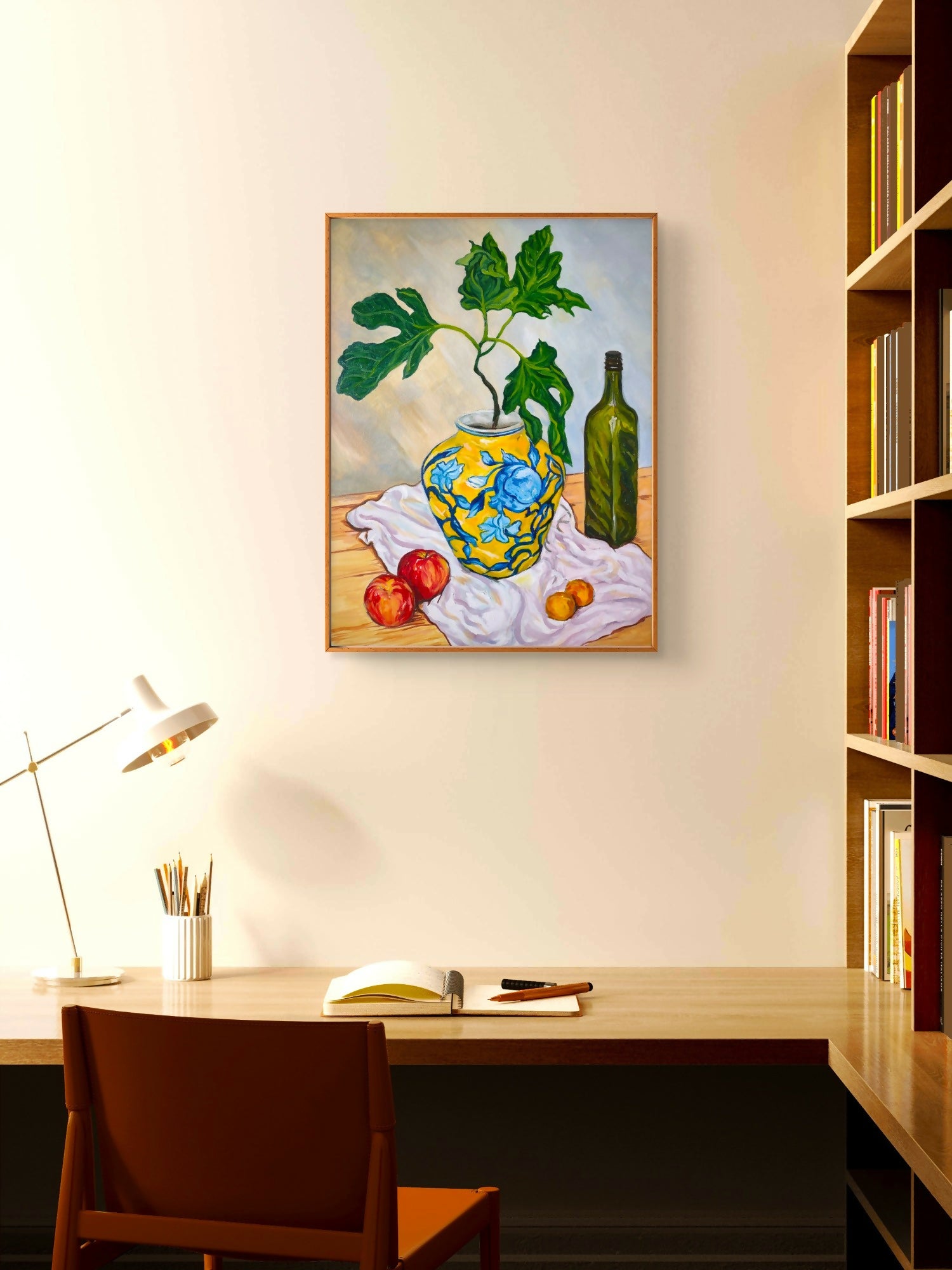 The Blue and Yellow Vase