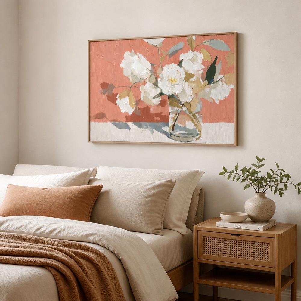 Garden Roses in Vase-by-Chromatic Storm Studio-wall-art-print-canvas-poster-framed-Gioia