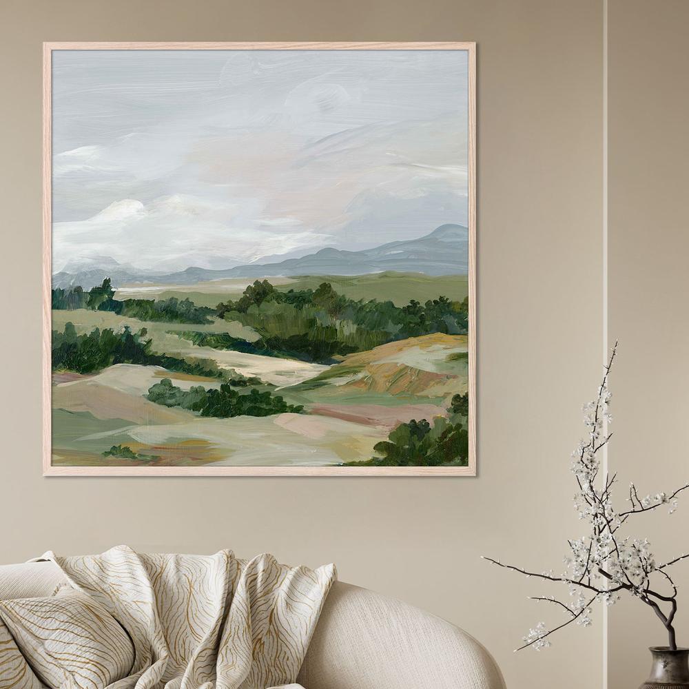 Gentle Hills Under Cloudy Skies-by-Lera-wall-art-print-canvas-poster-framed-Gioia