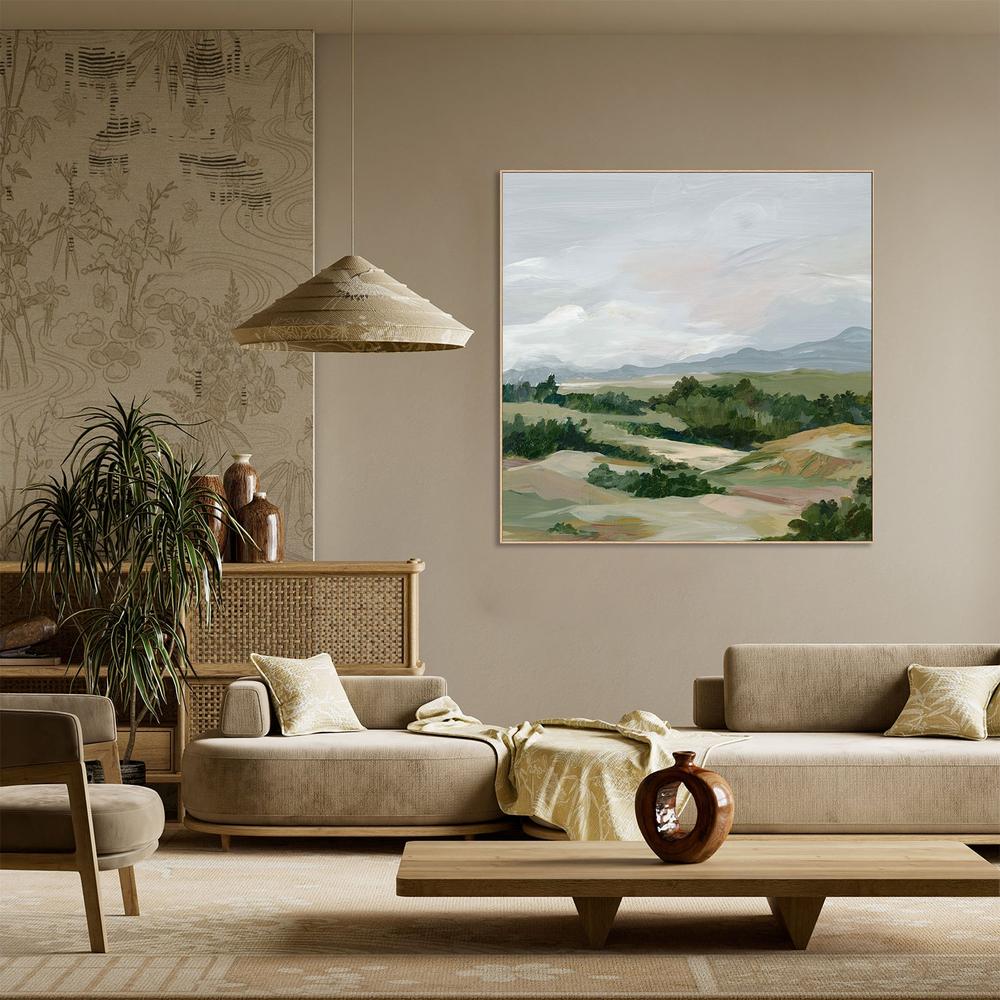 Gentle Hills Under Cloudy Skies-by-Lera-wall-art-print-canvas-poster-framed-Gioia