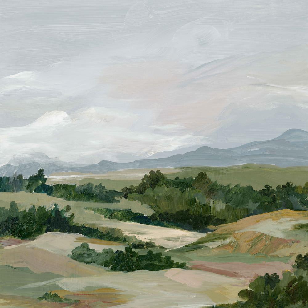 Gentle Hills Under Cloudy Skies-by-Lera-wall-art-print-canvas-poster-framed-Gioia