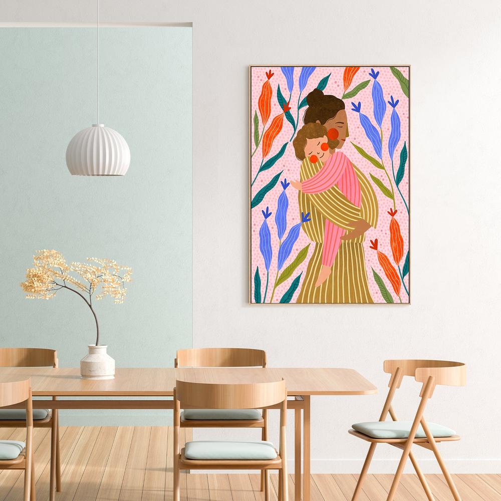 Gentle Mothers Embrace-by-Bea Muller-wall-art-print-canvas-poster-framed-Gioia