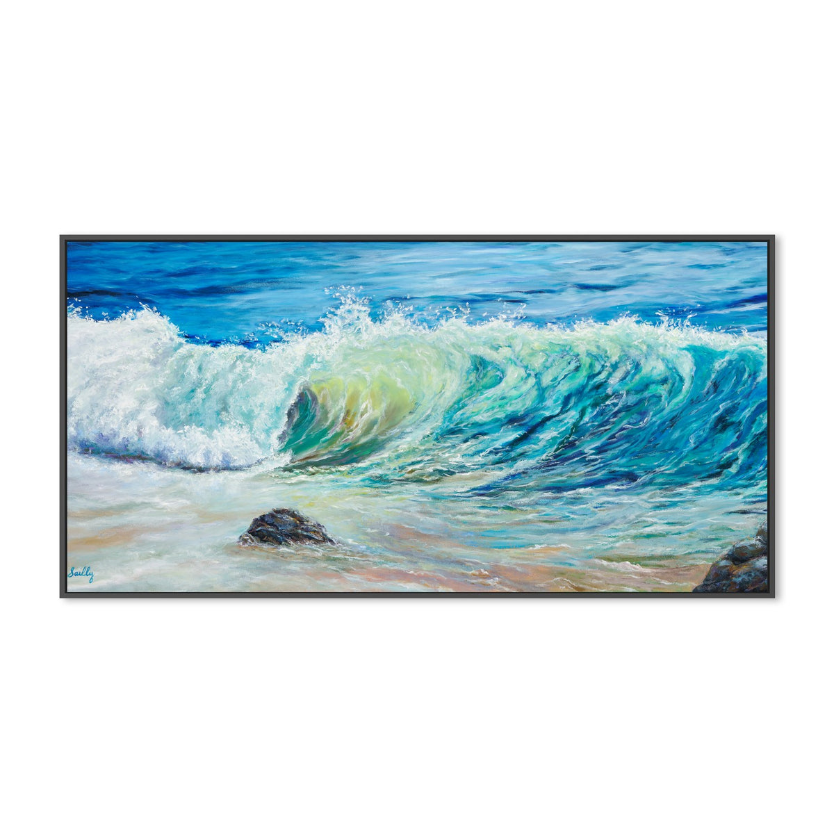 Gently Rollin-by-Sharon DeSailly-wall-art-print-canvas-poster-framed-Gioia