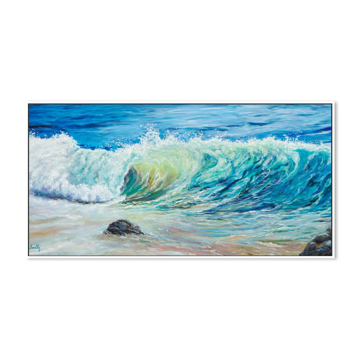 Gently Rollin-by-Sharon DeSailly-wall-art-print-canvas-poster-framed-Gioia