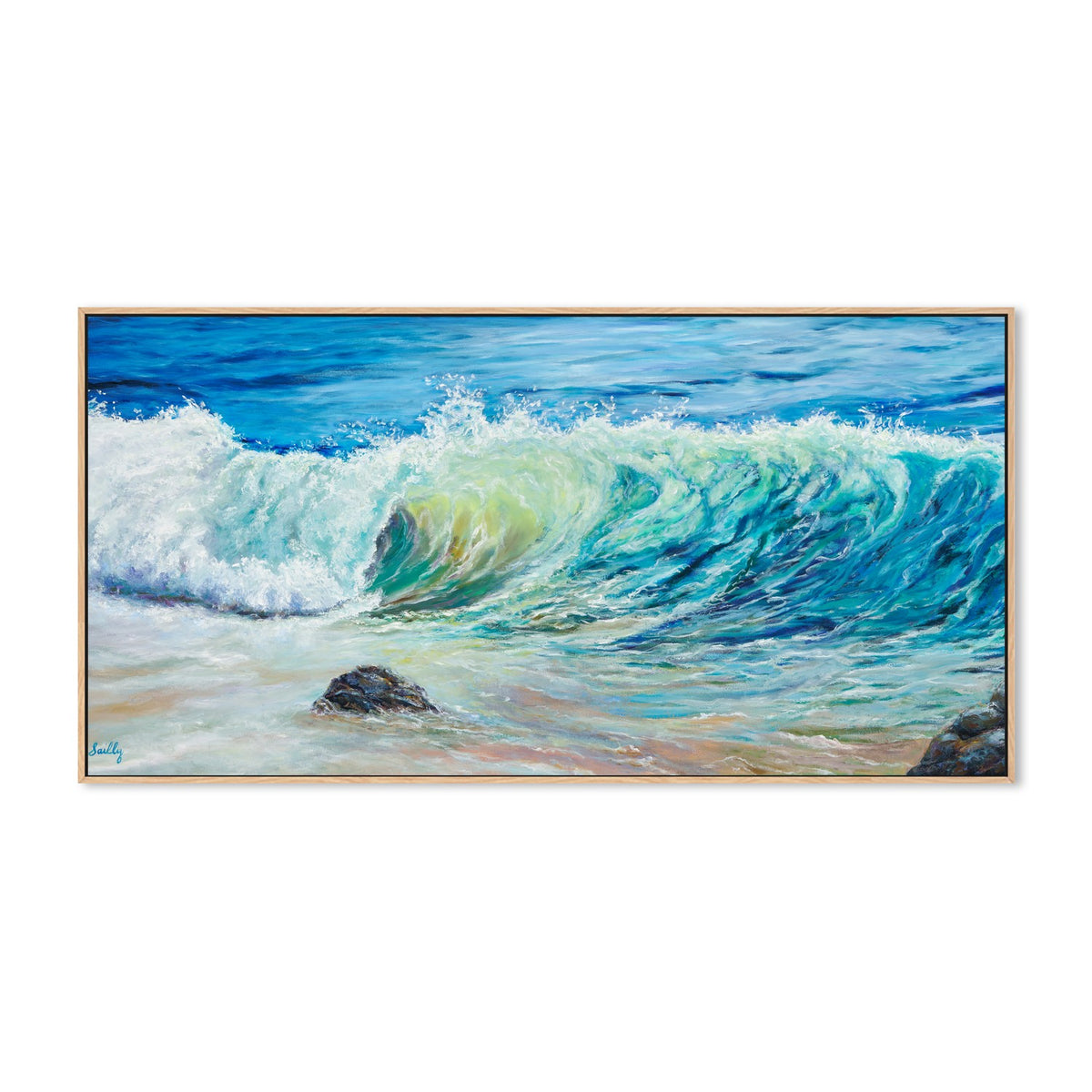 Gently Rollin-by-Sharon DeSailly-wall-art-print-canvas-poster-framed-Gioia