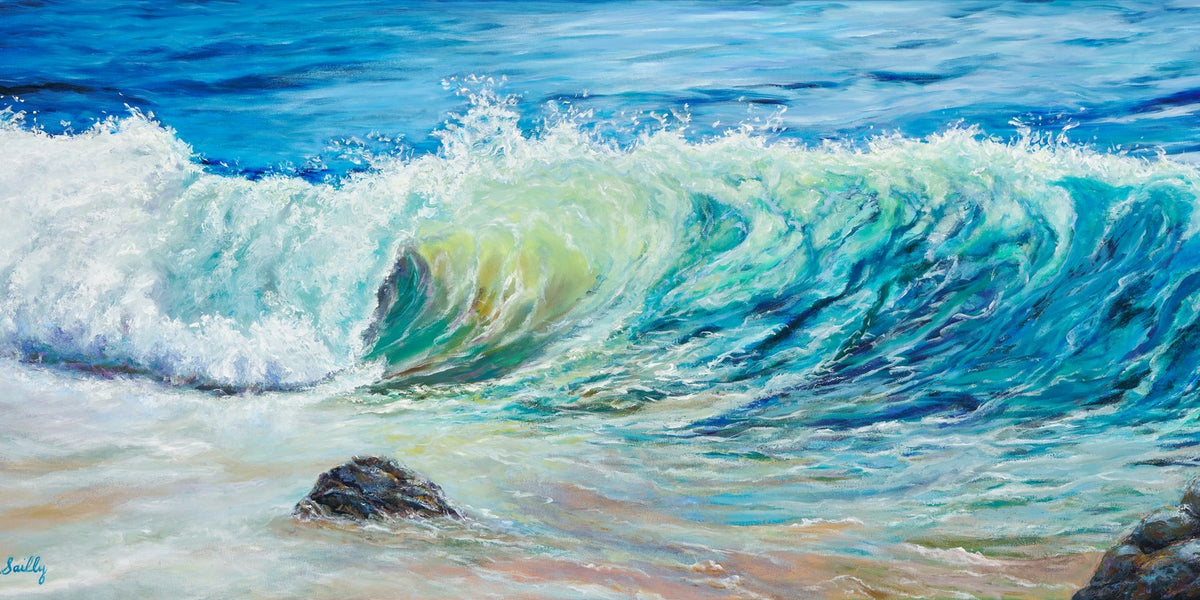 Gently Rollin-by-Sharon DeSailly-wall-art-print-canvas-poster-framed-Gioia
