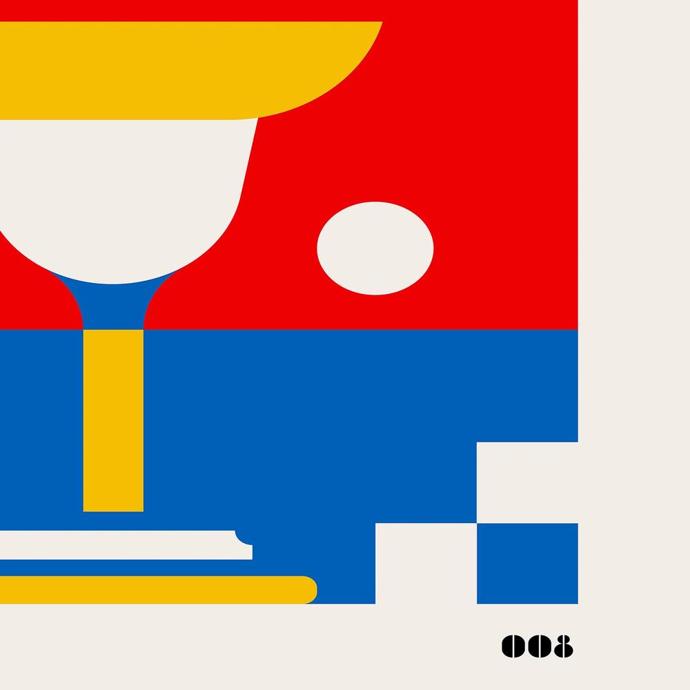 Geometric Margarita Cocktail-by-Retrodrome-wall-art-print-canvas-poster-framed-Gioia