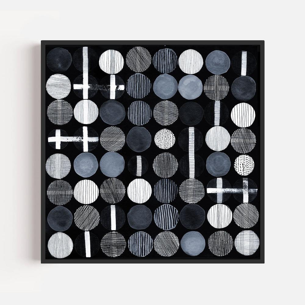 Geometry, Style B-by-Danushka Abeygoda-wall-art-print-canvas-poster-framed-Gioia
