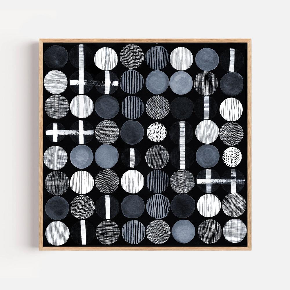 Geometry, Style B-by-Danushka Abeygoda-wall-art-print-canvas-poster-framed-Gioia
