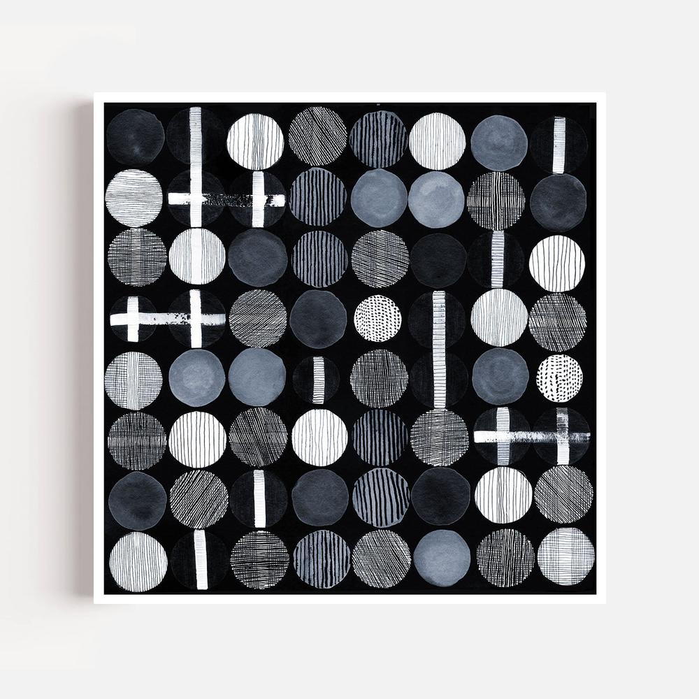 Geometry, Style B-by-Danushka Abeygoda-wall-art-print-canvas-poster-framed-Gioia
